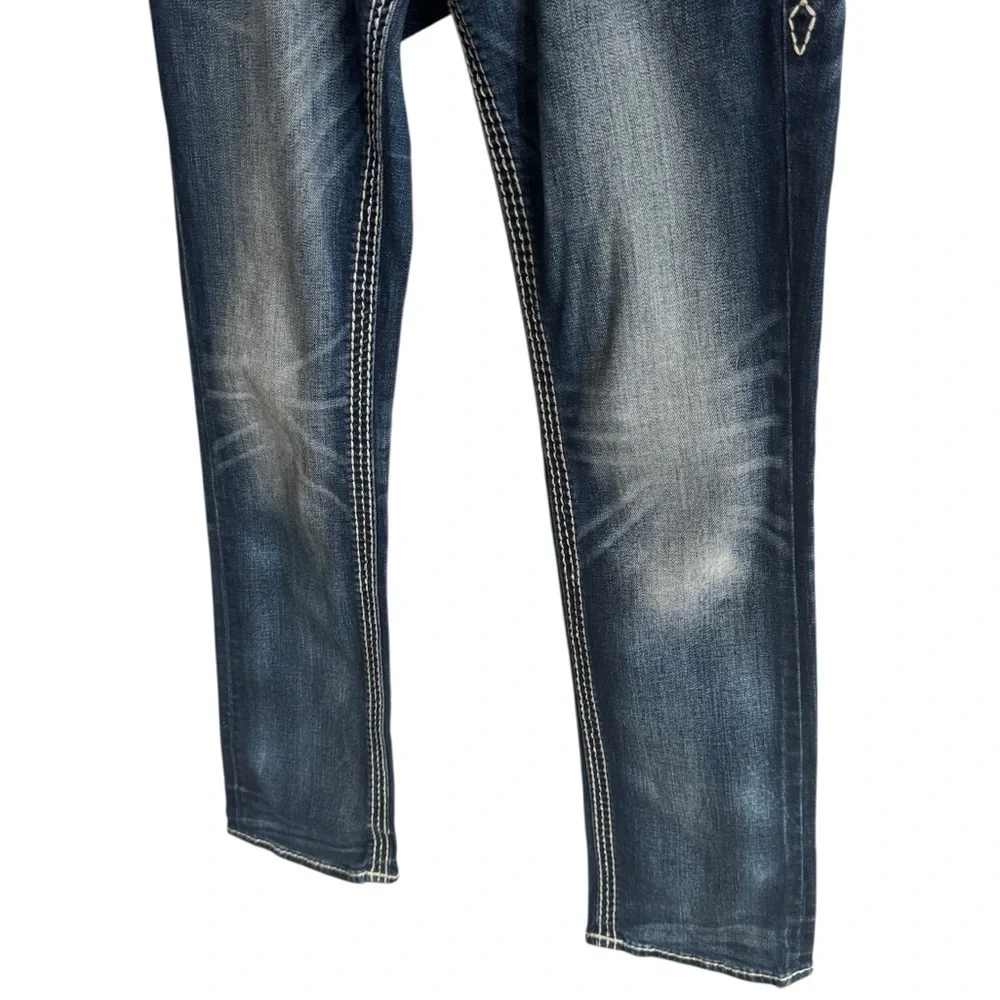 Rock Revival Berry Straight Stretch Jean, Size 28